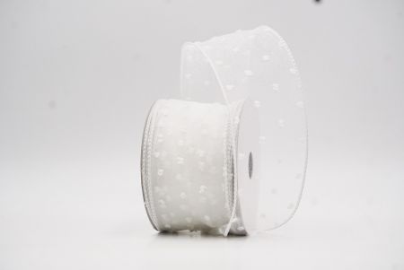 Cinta de Alambre con Puntos Suizos Pastel Blanca de Primavera_KW0063GC-1-1