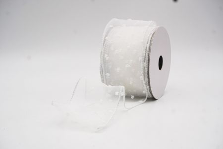 Cinta de Alambre con Puntos Suizos Pastel Blanca de Primavera_KW0063GC-1-1