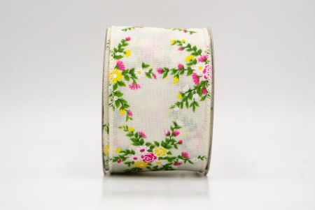 Κρέμα_Λουλούδι και Κλαδί Κορδέλα_KW0079GC-2-2