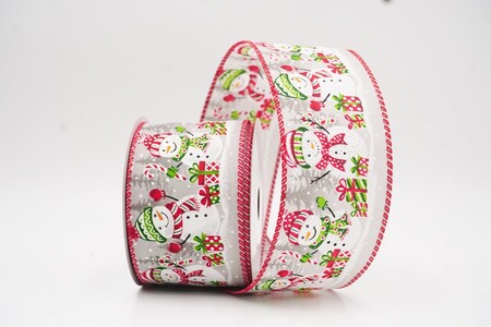 Nastro in Rame con Stampa di Carota Grigia per le Feste_KW0247GC-50-7