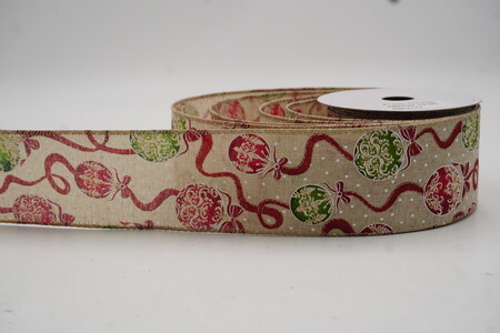 Nastro Wired con Pallina Glitterata Marrone Chiaro_KW0273GC-13-183