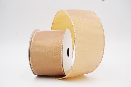 Khaki Klassisches Metallic-Drahtband in einfarbig_KW0305GC-14-166