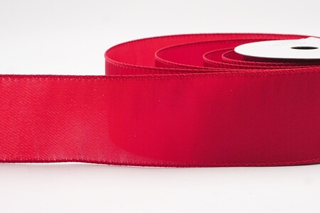 Rotes Klassisches Metallic-Drahtband in einfarbig_KW0305GC-7-7