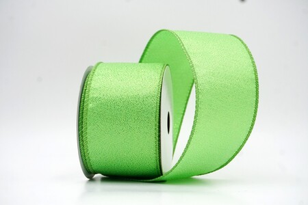 Apfelgrüner Schimmer Glitzer Solide Drahtband_KW0309GC-15-42