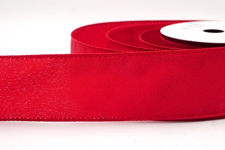Roter Schimmer Glitzer Solide Drahtband_KW0309GC-7-7
