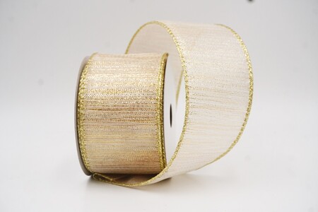 Beiges Schimmer-Kreuzhatch-Textur-Drahtband_KW0352G-14