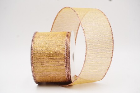 Bronzefarbenes Schimmer-Kreuzhatch-Textur-Drahtband_KW0352GM-5