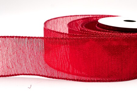 Rotes Schimmer-Kreuzhatch-Textur-Drahtband_KW0352GR-7