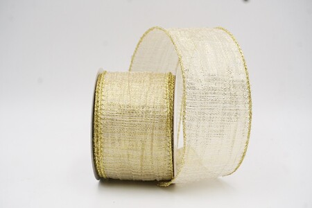 Lt. braun Shimmer Crosshatch Textur Drahtband_KW0353G-13