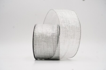 Weißes Schimmer-Kreuzhatch-Textur-Drahtband_KW0353G-1