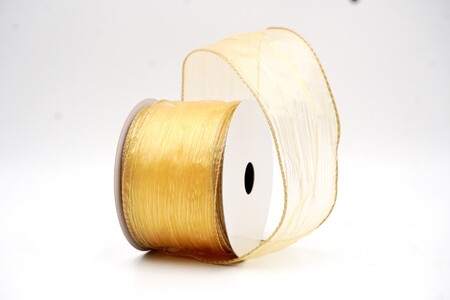 Hellbraunes feines transparentes gestreiftes Drahtband_KW0354GC-13-183