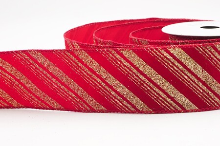 Drahtband mit Glitzer-Wirbelstreifen in Hellburgunder_KW0435GC-8B-169