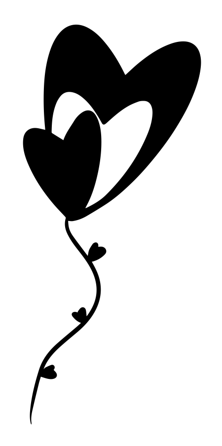 Valentijn/liefdesballon