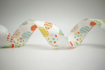 多彩复活节蛋织带