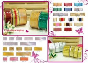 NO.27 Cinta Floral / Cinta de Purpurina