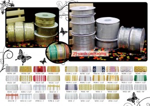 NO.28 Cinta Floral / Cinta de Purpurina