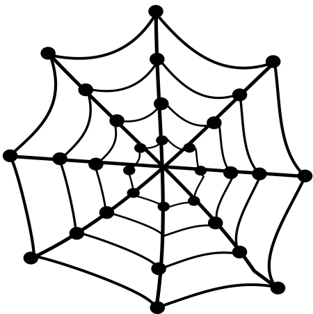 Halloween/hämähäkinseitti