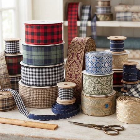 Geruite, Gingham & Jacquard Linten