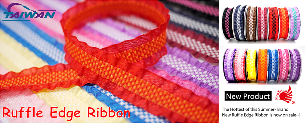 New Product!!!Ruffle Edge Ribbon | Add Flair to Your Designs with ...