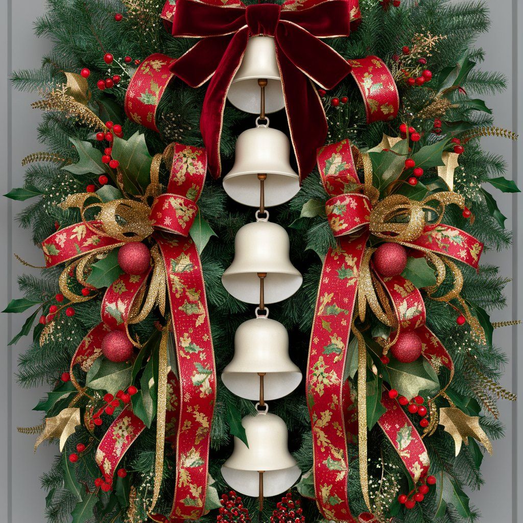 Colección de coronas navideñas de alegría festiva - KING YOUNG, image size:1024x1024