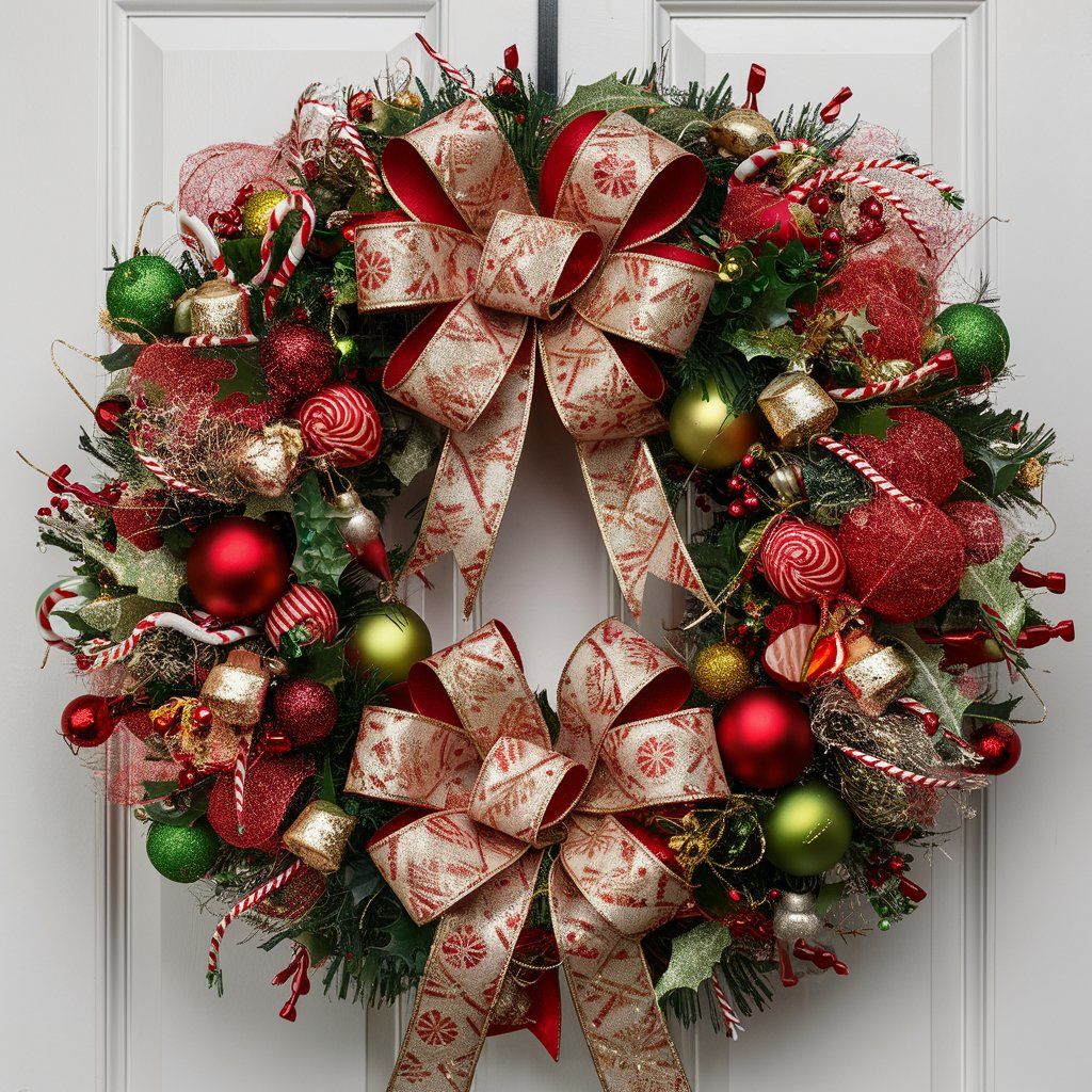 Colección de coronas navideñas de alegría festiva - KING YOUNG, image size:1024x1024