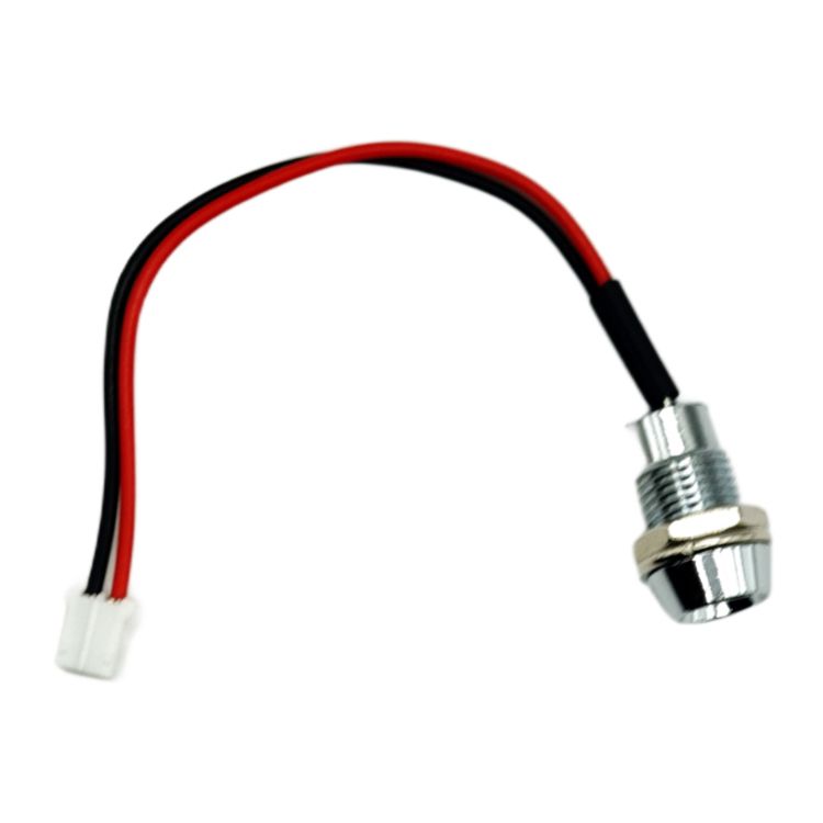 T-TECH Custom VCC L65DG2L LED to JST PHR-2 Wire Harness | IP66 Rated