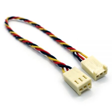 Custom Molex KK 3-Pin 2.54mm Pitch Connector Wire Harness Assembly - Molex KK 3-pin 2.54mm connector wire harness for data, power, and control systems