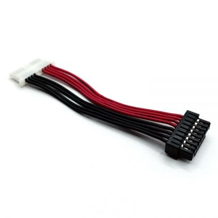 MOLEX 204532-0801 to JST SHLP-10V-S-B Custom Wiring Harness - MOLEX to JST wire harness for automotive and industrial control applications