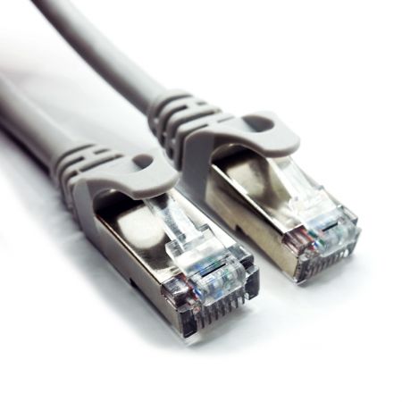 CAT.6 SFTP Patch Network Cable, 250Mhz, 2m, Grey - CAT.6 SFTP Patch Network Cable, 250Mhz, 2m, Grey