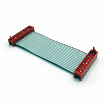 Micro-MaTch Series Flat Ribbon Cable, 16-Way, 1.27mm Pitch, 60mm Length - Micro-MaTch Series Flat Ribbon Cable, 16-Way, 1.27mm Pitch, 60mm Length