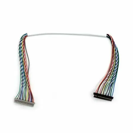 DF14-20S-1.25C (10) to JAE FI-S20S LVDS Wire Harness, 275mm - DF14-20S-1.25C (10) to JAE FI-S20S LVDS Wire Harness, 275mm