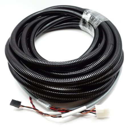 Custom UL2464 #20 LED Sign Cable, 7.6m Grey Sheathed - 7.6m UL2464 #20 LED sign cable with durable grey sheathing for reliable connections