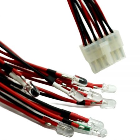 Molex 3901-2120 to Cree LED C503B 12P 4.2mm Pitch Cable Assembly.