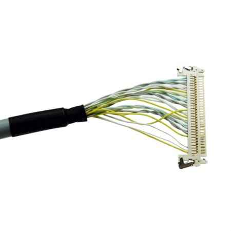 Ultra-small 1.0mm Pitch LVDS / LCD Cable Assembly with JAE FI-X30HL Connector.