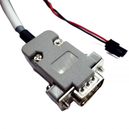 D-Sub 9P connector with a Micro-Fit 2P connector, ideal for smart traffic systems.