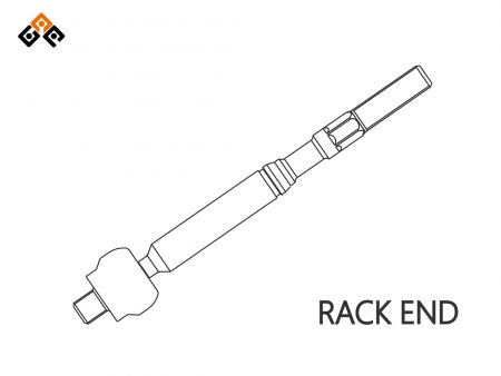 Rack End for ISUZU D-MAX II & MU-X | 8-98164-967-0 - Rack End 8-98164-967-0 for ISUZU D-MAX II 12~