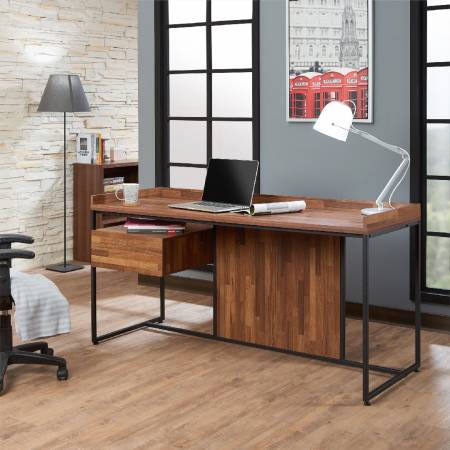 Table de bureau en imitation cuir texturé, Lits king en bois de rotin haut  de gamme pour les hôtels