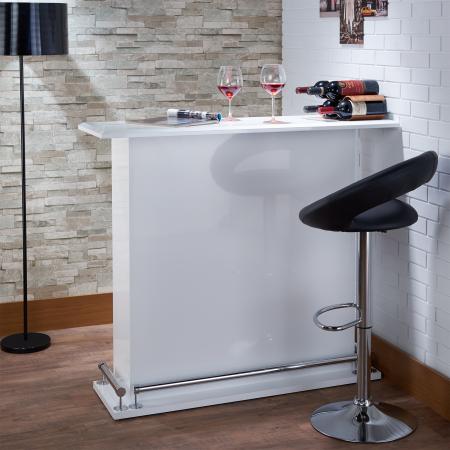 Mesa de buffet - Taburete, objeto de asiento simple con un diseño moderno y sencillo