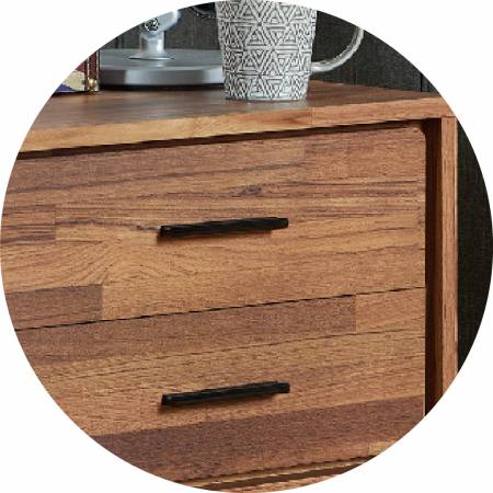 Zásuvky jsou navrženy jako zaoblené obdélníky, nikoli monotónní.