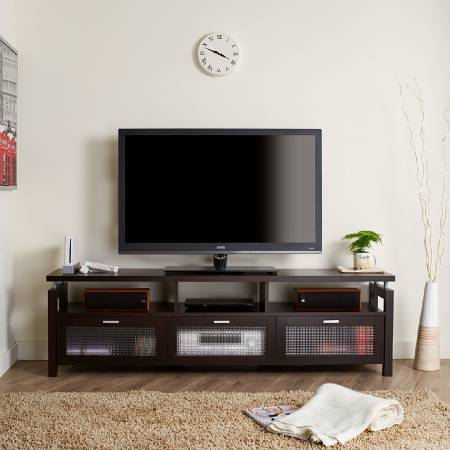 Mueble de TV decorativo clásico con cajón