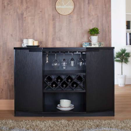 High Capacity 3 Layers Open Style Space Wine Cabinet - 6 flat high-capacity placing squares in the cabinet.