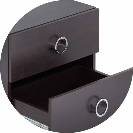 Dutá kulatá rukojeť.