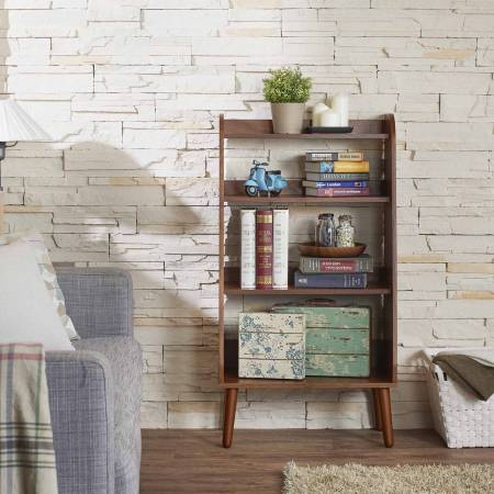 Libreria retrò in stile giapponese - libreria revival mobile comoda e personalizzata