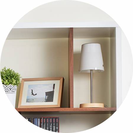 複数の異なるサイズのフレーム。