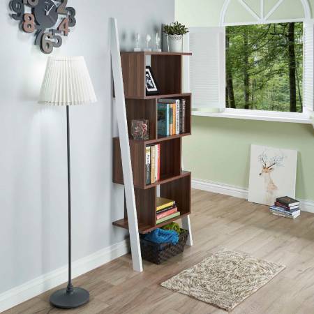 Практичный книжный шкаф для модного дизайна.