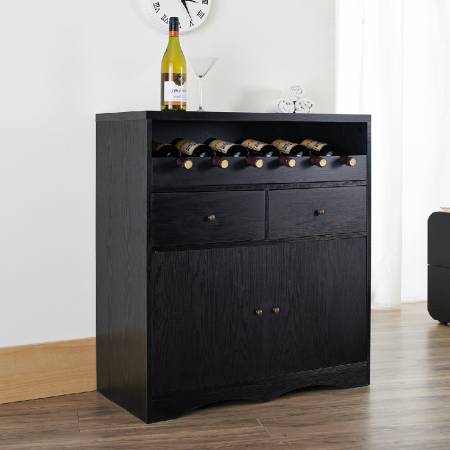 Porta-vinhos funcional.