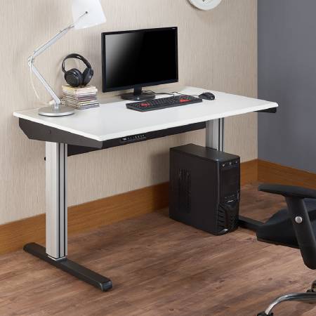 Stůl s elektrickým zdvihem, který lze nahrávat - Elektrický zdvihací stůl lze nahrávat.
