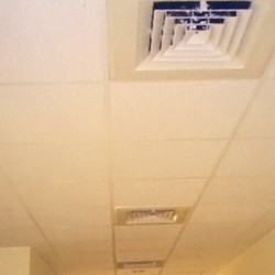 Ceiling suspension grid