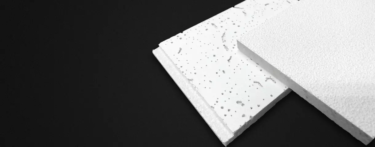 Mineral Fiber Ceiling Tile Acoustic & light weight