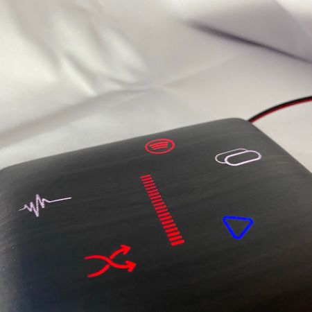 3D hyperbolische Holzmaserung, multifunktionales RGB-Touchpanel